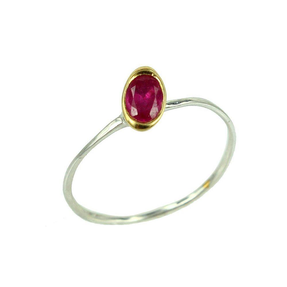 Stacking Ruby Ring-Rings-AdiOre Jewels