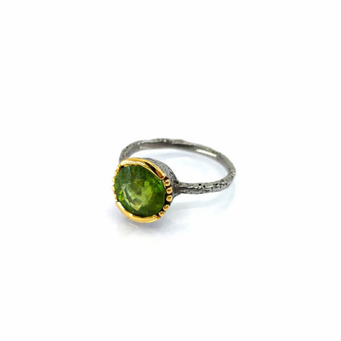One Of A Kind Peridot Ring