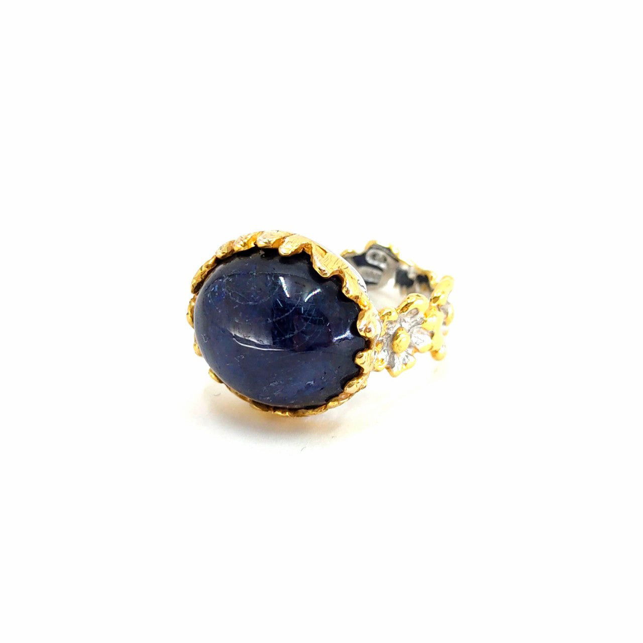 One Of A Kind Blue Sapphire (Cab) Ring