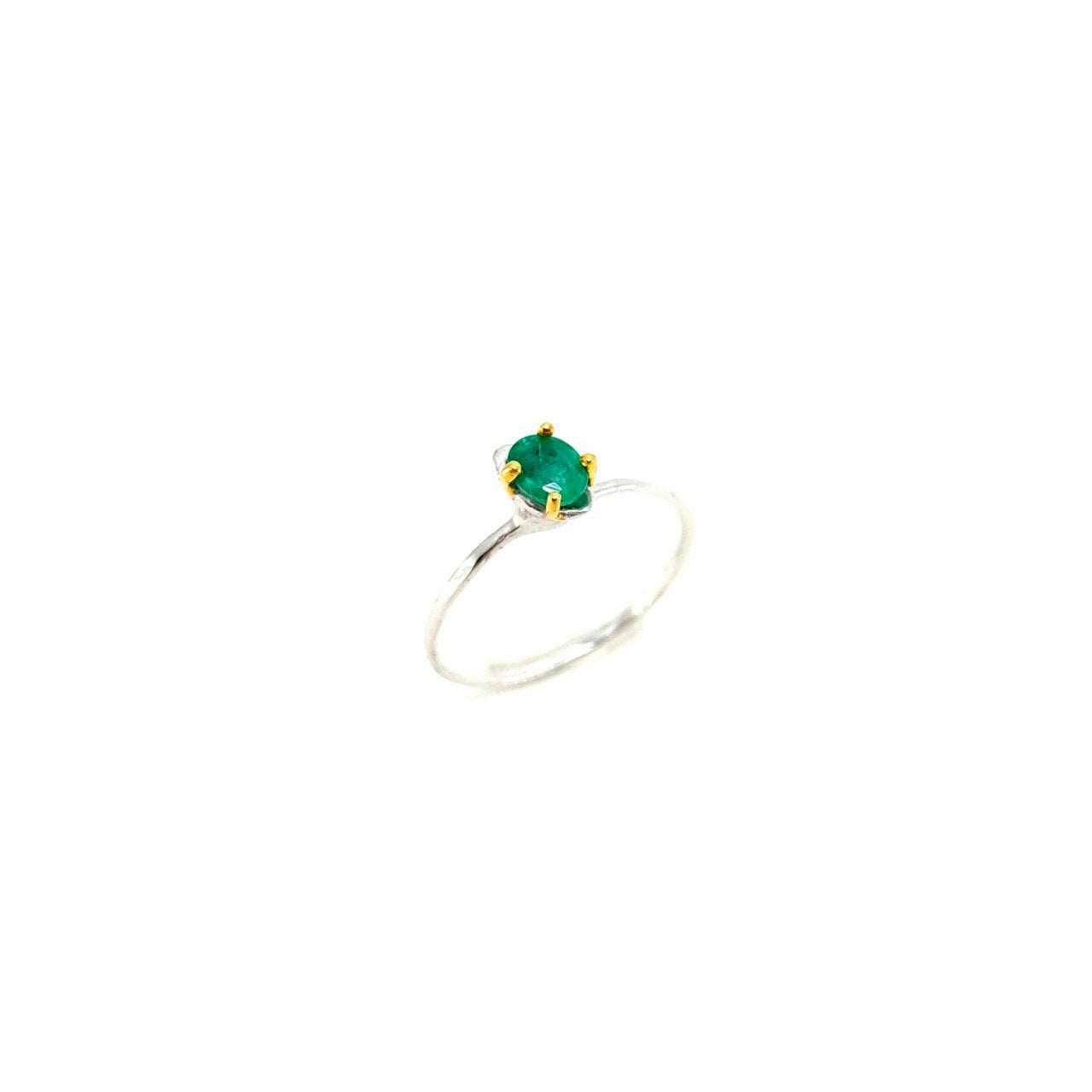 One Of A Kind Emerald Ring