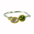 Stacking Peridot Ring-Rings-AdiOre Jewels