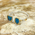 Stacking Rough Apatite Ring-Rings-AdiOre Jewels