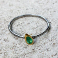 Stacking Emerald Ring-Rings-AdiOre Jewels