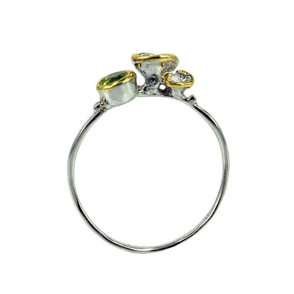 Stacking Peridot Ring-Rings-AdiOre Jewels