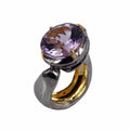 One Of A Kind Flemma Lila Ring-Rings-AdiOre Jewels