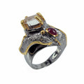 One Of A Kind Tierra Flemma Mezclado Ring-Rings-AdiOre Jewels