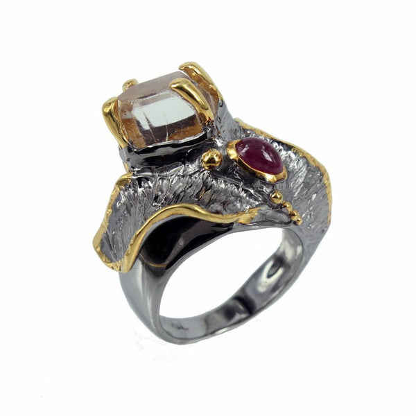 One Of A Kind Tierra Flemma Mezclado Ring-Rings-AdiOre Jewels