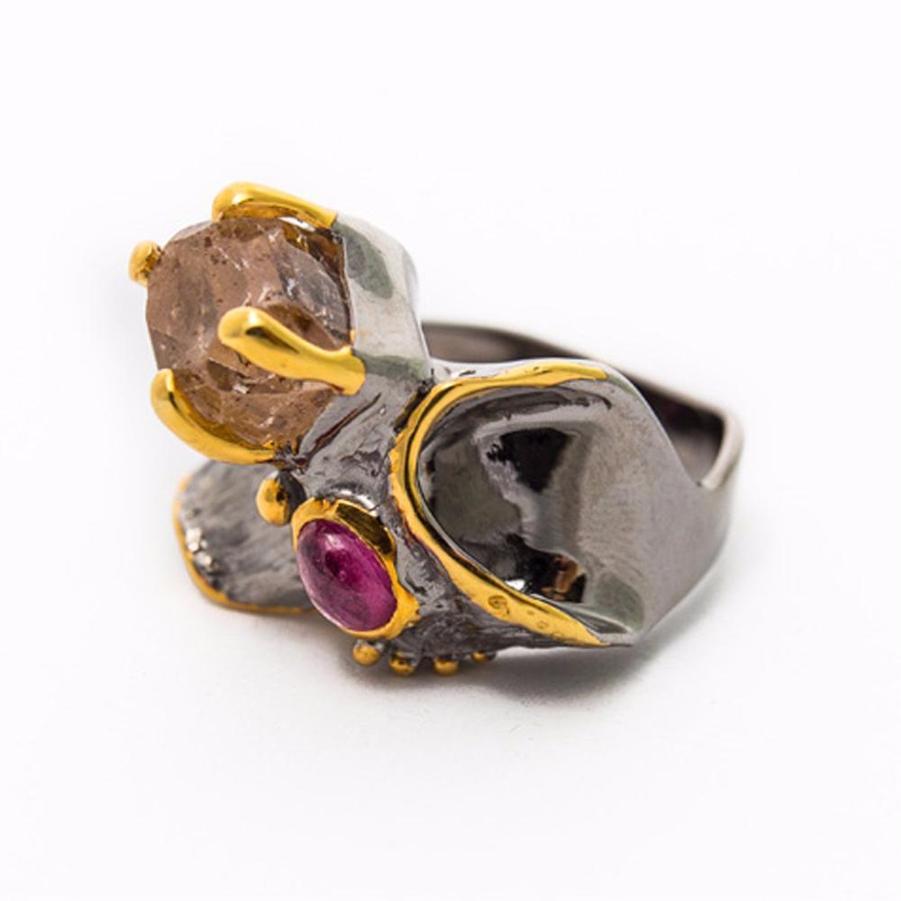 One Of A Kind Tierra Flemma Mezclado Ring-Rings-AdiOre Jewels