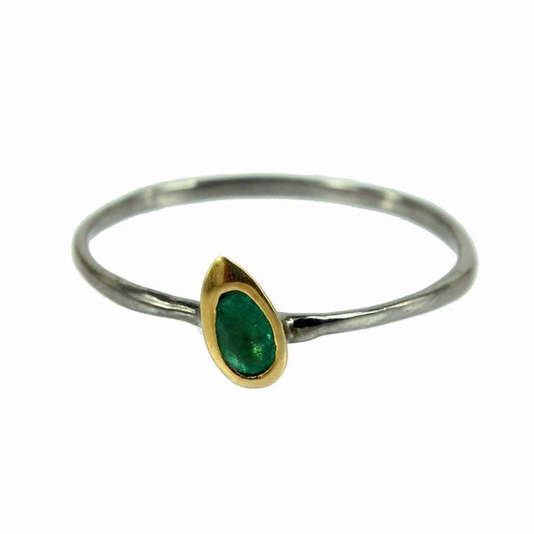 Stacking Emerald Ring-Rings-AdiOre Jewels