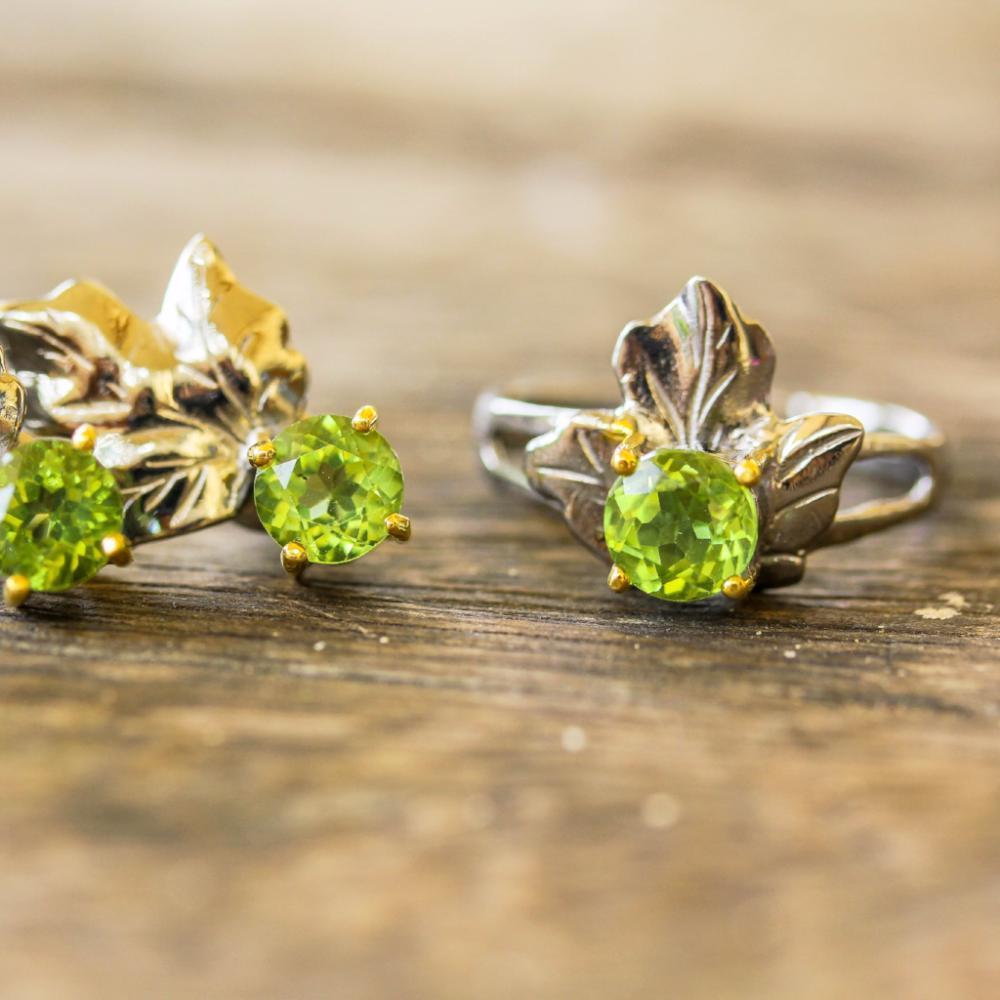 Classic Flemma Verde Ring-Rings-AdiOre Jewels