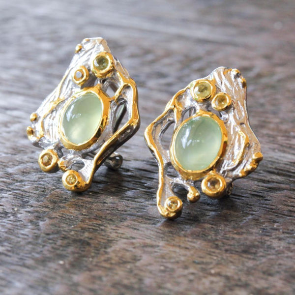 Alice Tierra Verde Earrings-Earrings-AdiOre Jewels