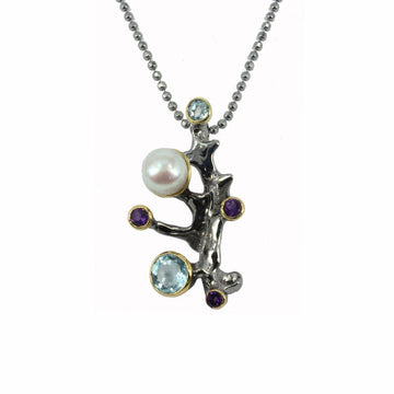 Alice Flemma Mezclado Necklace-Necklaces-AdiOre Jewels