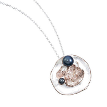 Aqua Tierra Perla Pendant-Pendants-AdiOre Jewels