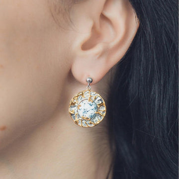 Alice Tierra Earring-Earrings-AdiOre Jewels