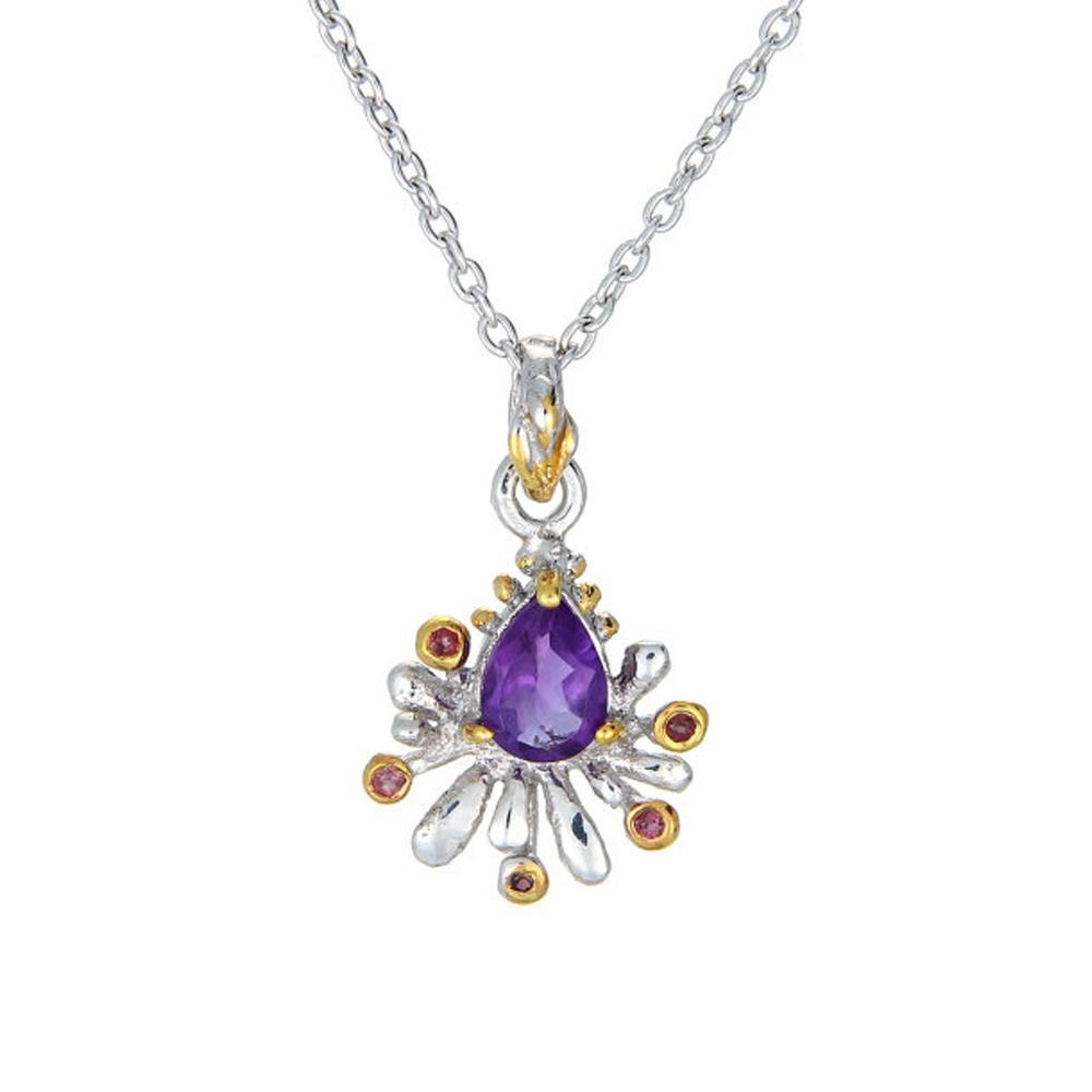 Classic Flemma Lila Pendant-Pendants-AdiOre Jewels