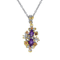 Classic Flemma Lila Pendant-Pendants-AdiOre Jewels