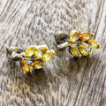 Classic Flemma Amarillo Earrings-Earrings-AdiOre Jewels