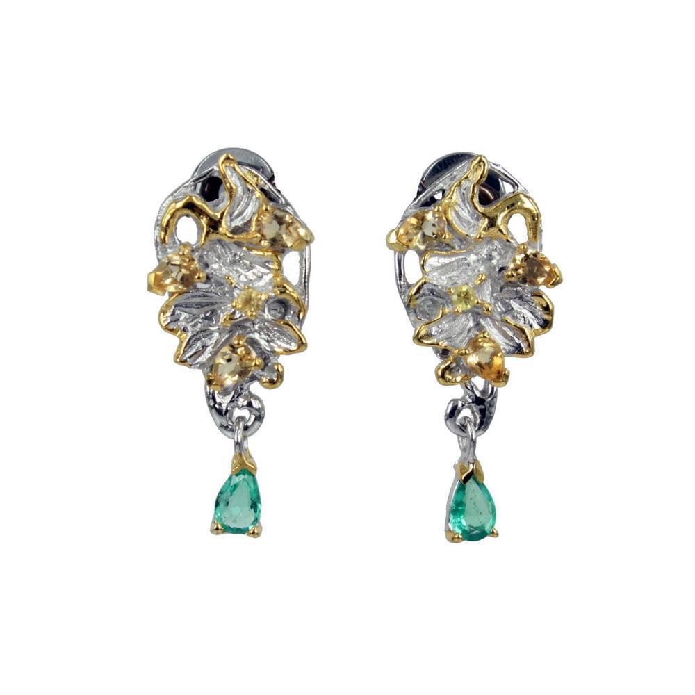 Alice Flemma Mezclado Earrings-Earrings-AdiOre Jewels