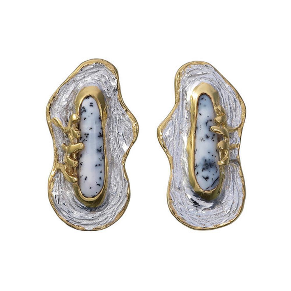 Alice Tierra Earring-Earrings-AdiOre Jewels