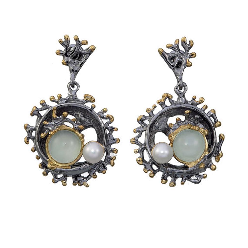 Coral Love Tierra Verde Earring-Earrings-AdiOre Jewels
