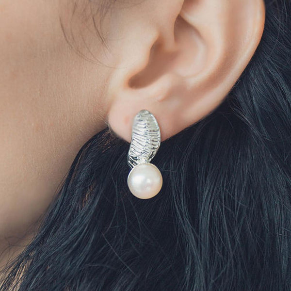 Aqua Tierra Perla Earrings-Earrings-AdiOre Jewels