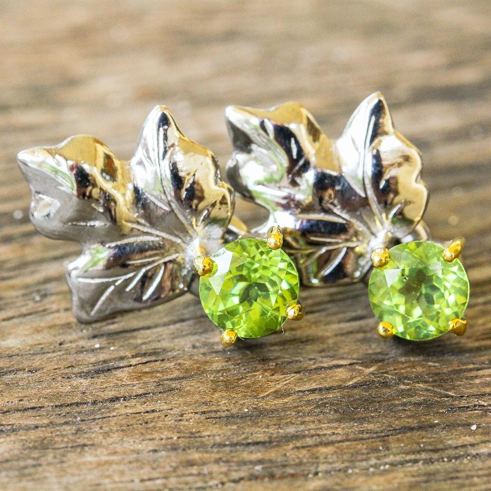 Classic Flemma Verde Earrings-Earrings-AdiOre Jewels