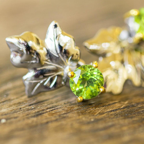 Classic Flemma Verde Earrings-Earrings-AdiOre Jewels