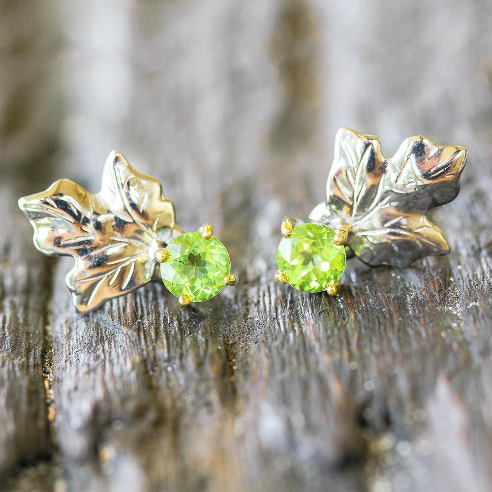 Classic Flemma Verde Earrings-Earrings-AdiOre Jewels