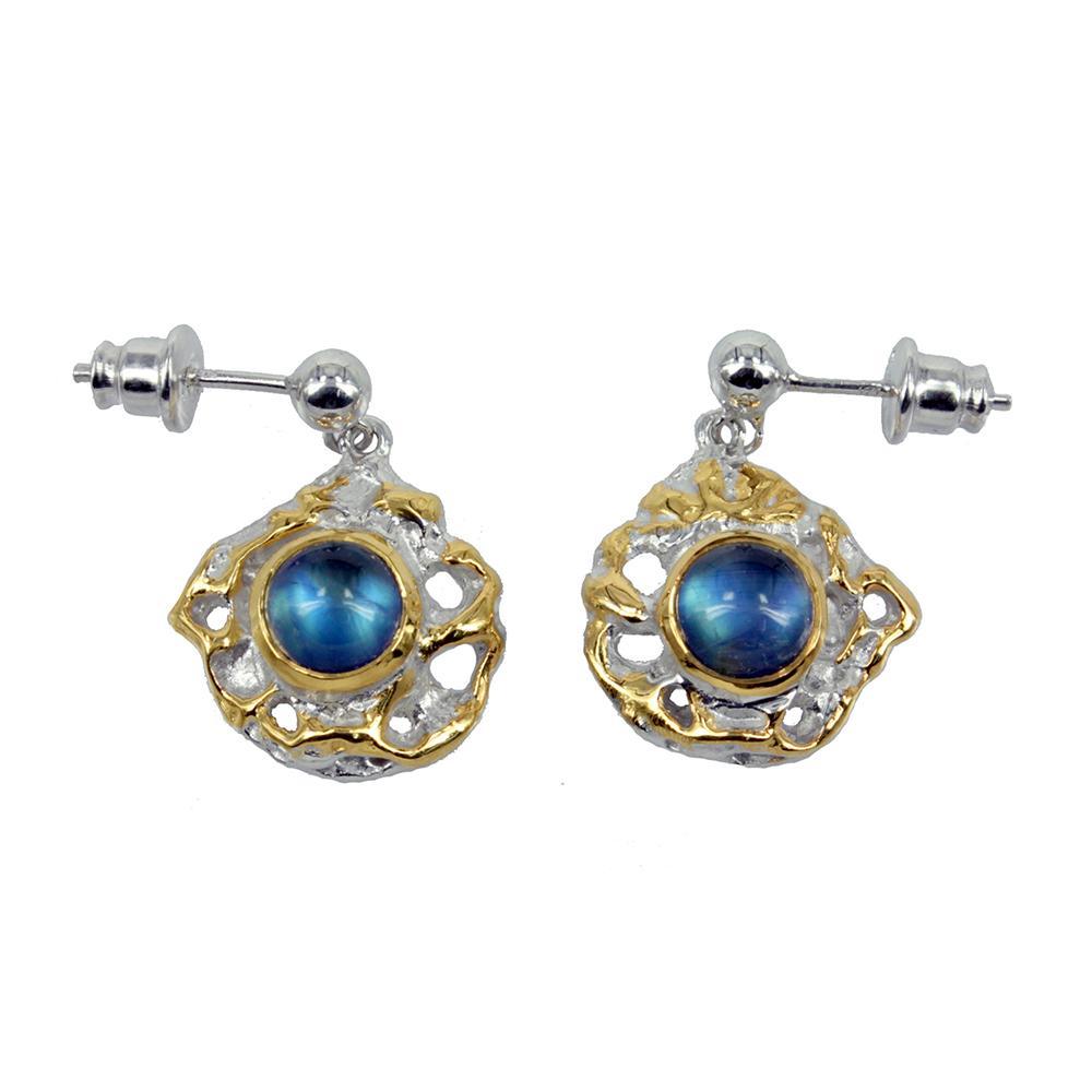 Classic Tierra Azul Earrings-Earrings-AdiOre Jewels