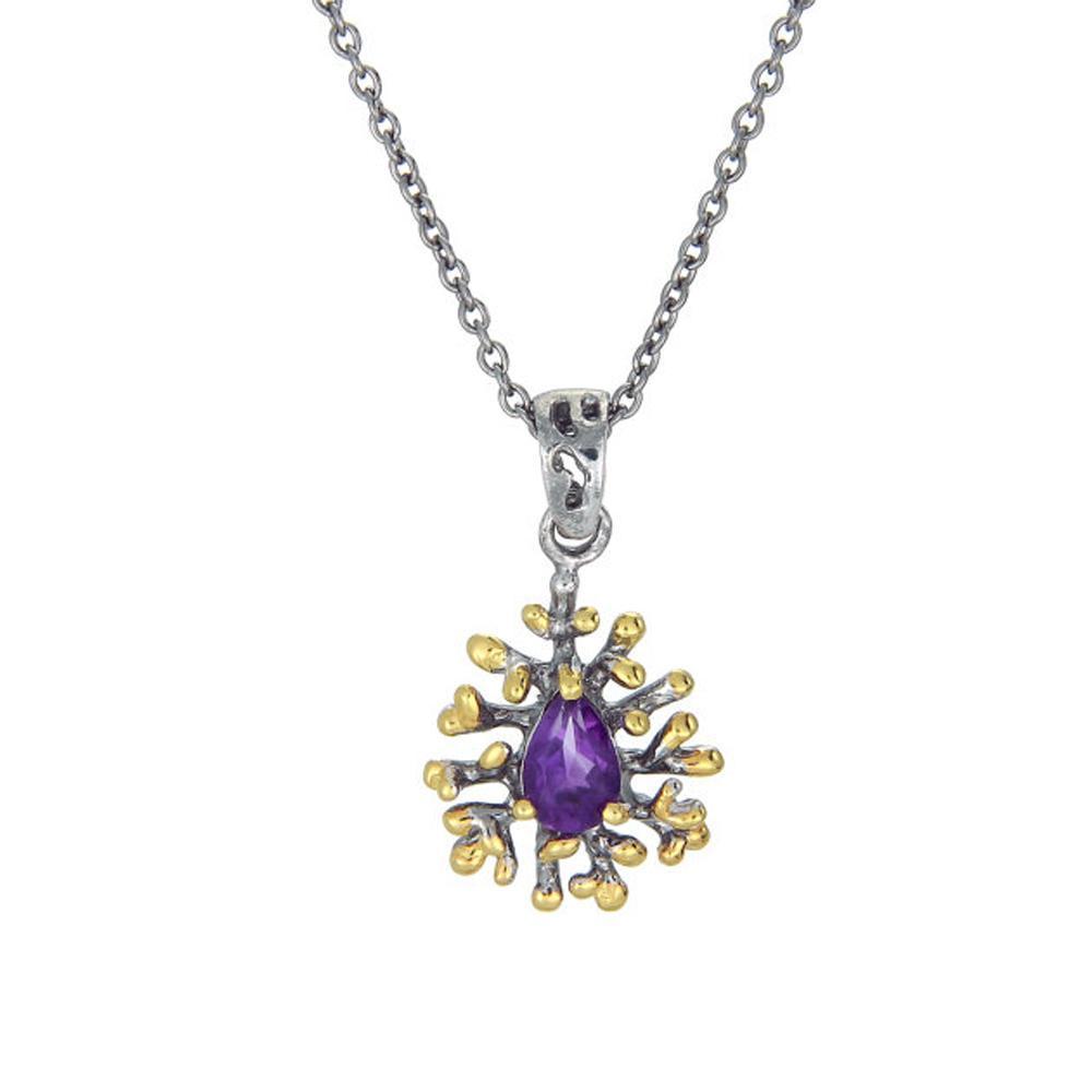 Classic Flemma Lila Pendant-Pendants-AdiOre Jewels