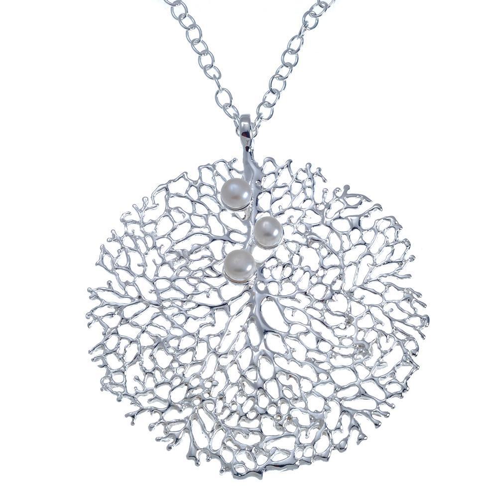 Aqua Tierra Perla Necklace-Necklaces-AdiOre Jewels