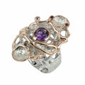 Alice Flemma Morado Ring-Rings-AdiOre Jewels