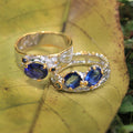 Classic Flemma Azul Ring-Rings-AdiOre Jewels