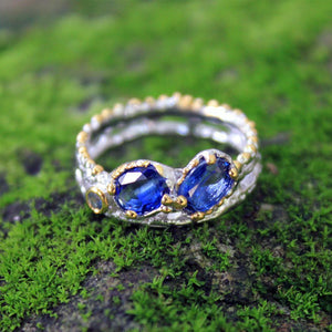 Classic Flemma Azul Ring-Rings-AdiOre Jewels