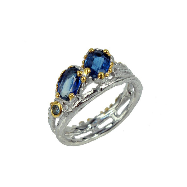 Classic Flemma Azul Ring-Rings-AdiOre Jewels