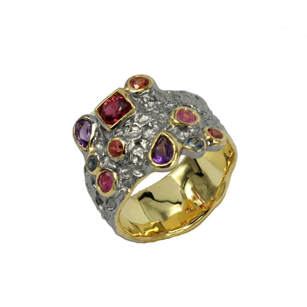 Alice Flemma Rojo Ring-Rings-AdiOre Jewels