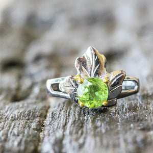 Classic Flemma Verde Ring-Rings-AdiOre Jewels