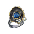 Alice Tierra Azul Ring-Rings-AdiOre Jewels