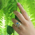 Alice Tierra Mezclado Ring-Rings-AdiOre Jewels