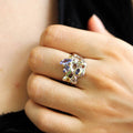 Alice Flemma Azul Ring-Rings-AdiOre Jewels