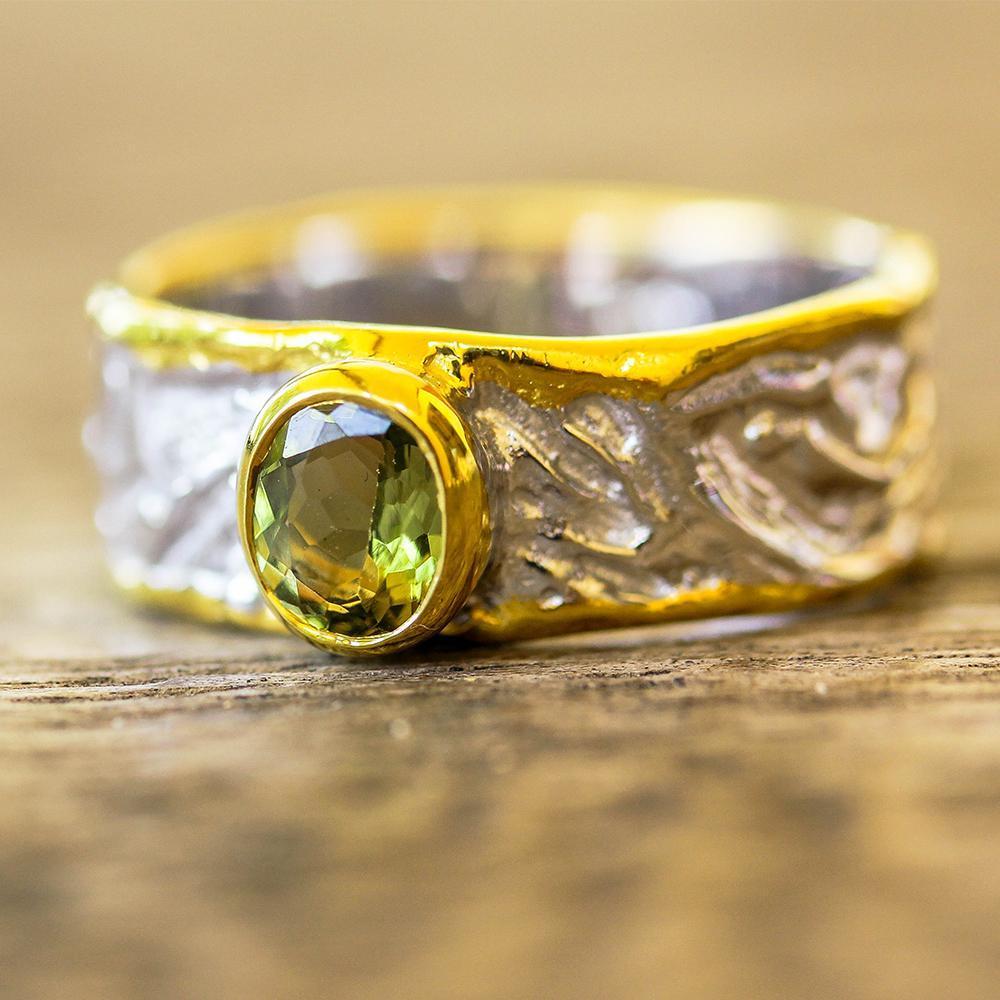 Alice Flemma Verde Ring-Rings-AdiOre Jewels